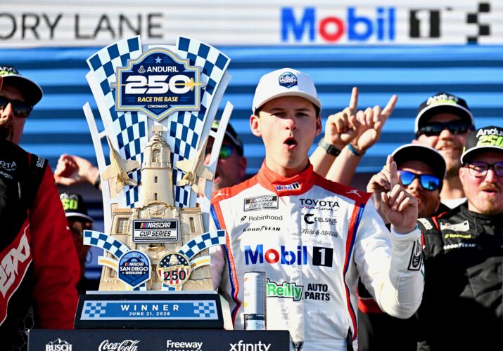 First NASCAR win for Heim